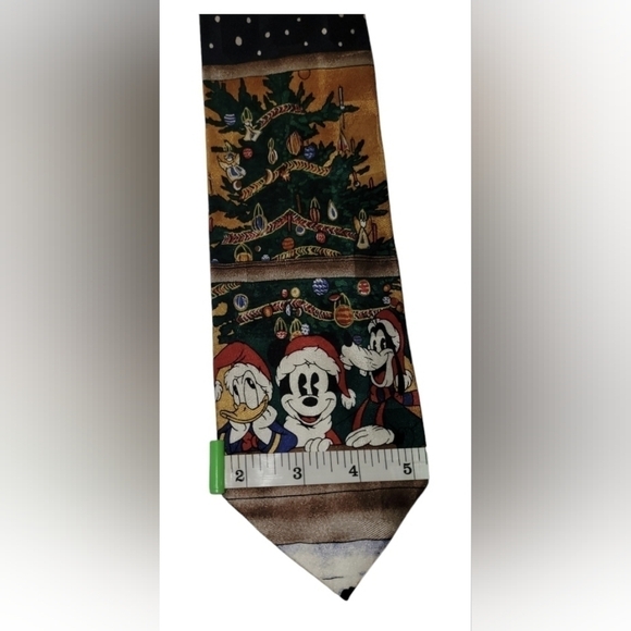 Atlas Design Disney Christmas Silk Tie - Picture 6 of 7